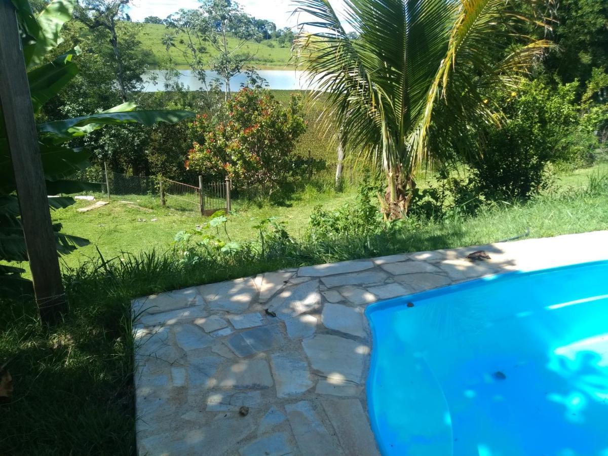 Casa Com Piscina Fundo Pra Represa E Ar Condicionado Casinhabrancadevaranda Ijaci 외부 사진