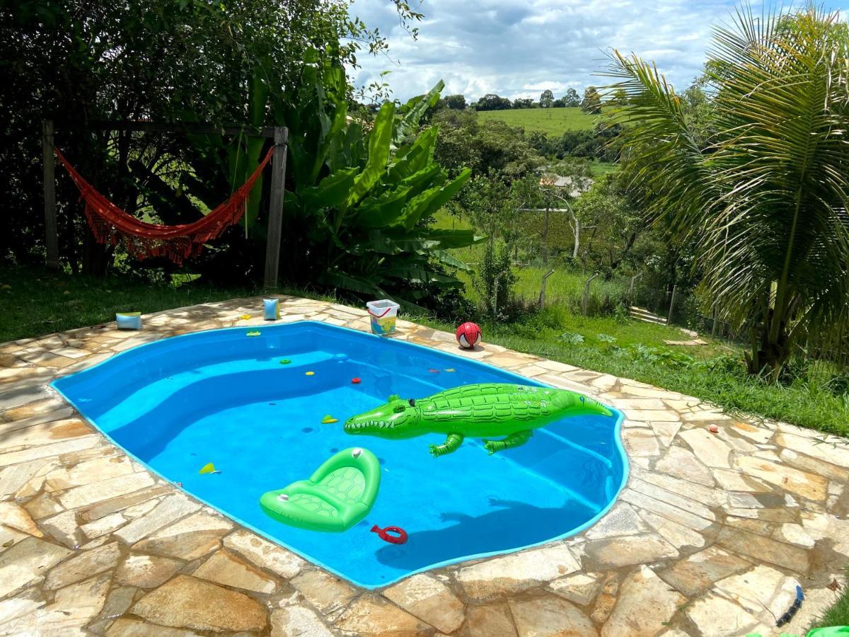 Casa Com Piscina Fundo Pra Represa E Ar Condicionado Casinhabrancadevaranda Ijaci 외부 사진
