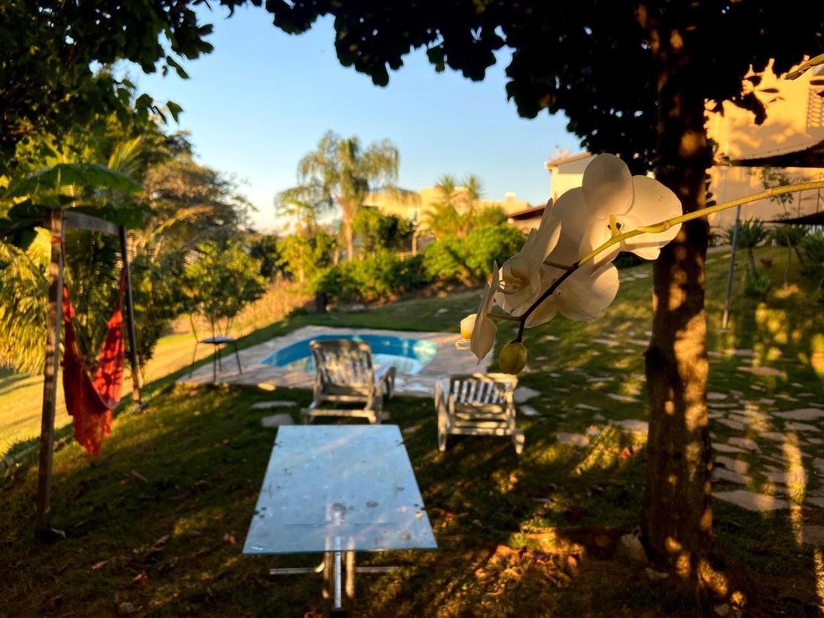 Casa Com Piscina Fundo Pra Represa E Ar Condicionado Casinhabrancadevaranda Ijaci 외부 사진