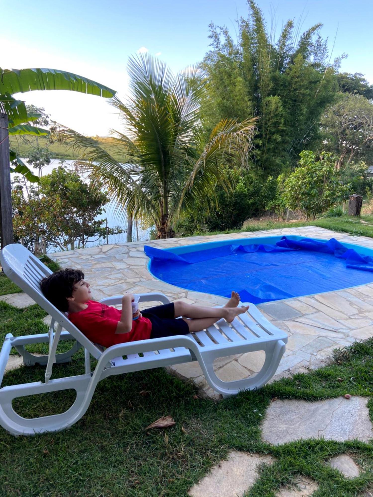 Casa Com Piscina Fundo Pra Represa E Ar Condicionado Casinhabrancadevaranda Ijaci 외부 사진
