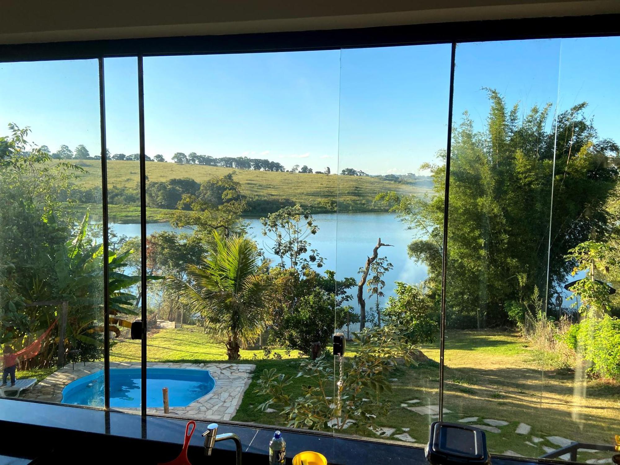 Casa Com Piscina Fundo Pra Represa E Ar Condicionado Casinhabrancadevaranda Ijaci 외부 사진